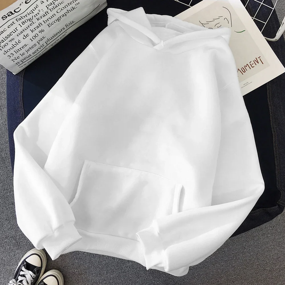 Sweat à Capuche Noir Unisexe avec Poche avant