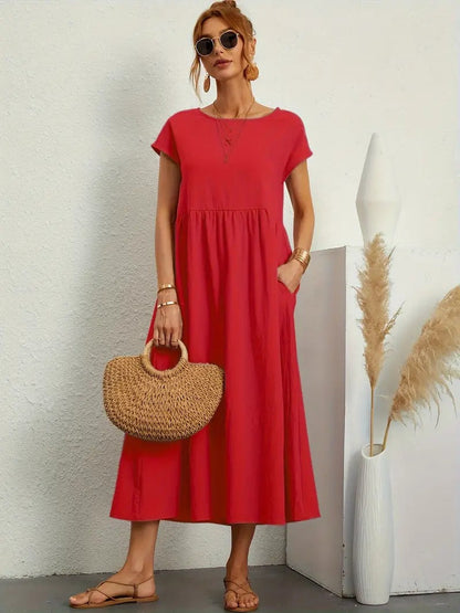 Noémie™ – Robe Longue Femme Élégante