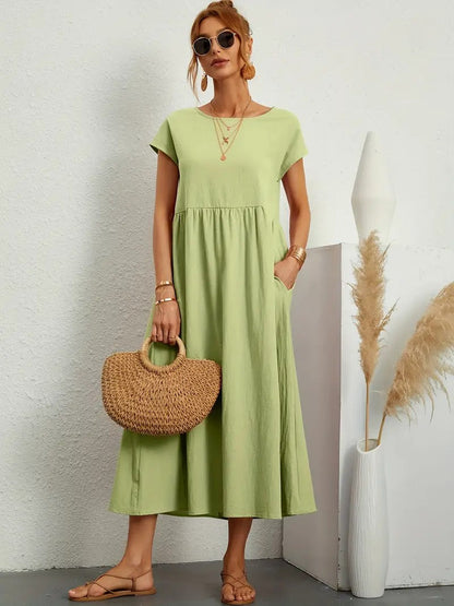 Noémie™ – Robe Longue Femme Élégante