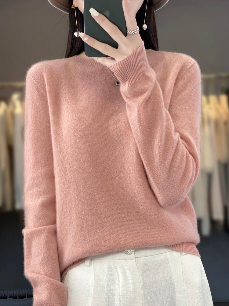 Pull Femme Hiver Vert Foncé