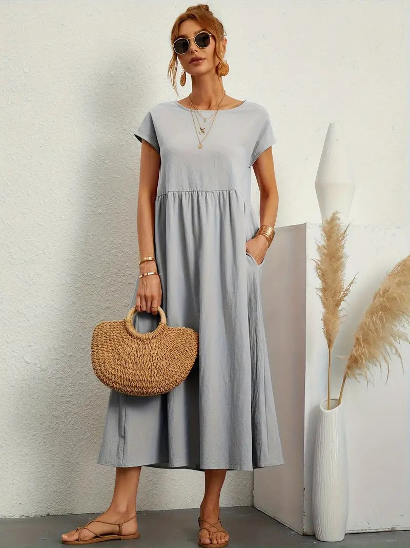 Noémie™ – Robe Longue Femme Élégante