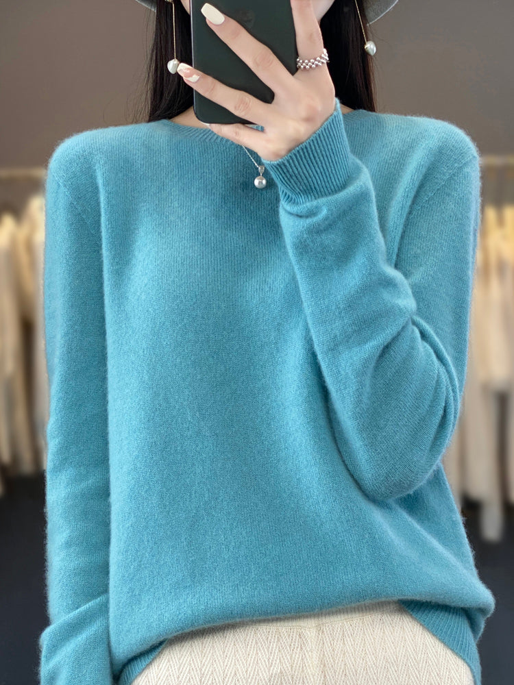 Pull Femme Hiver Vert Foncé