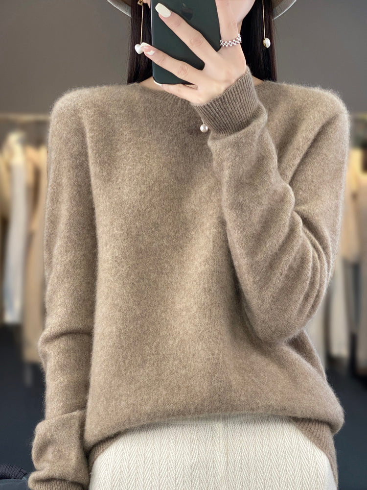 Pull Femme Hiver Vert Foncé