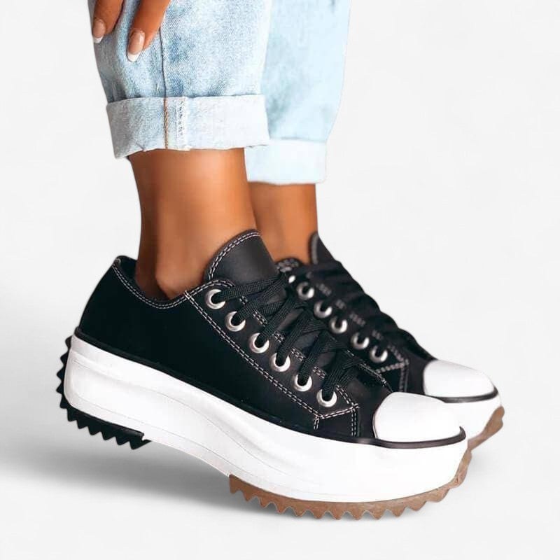 Baskets Confort à Lacets épais pour femme