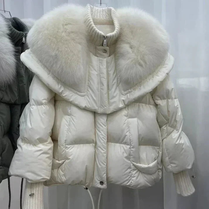 Parka Femme Élégante et Chaude pour Hiver