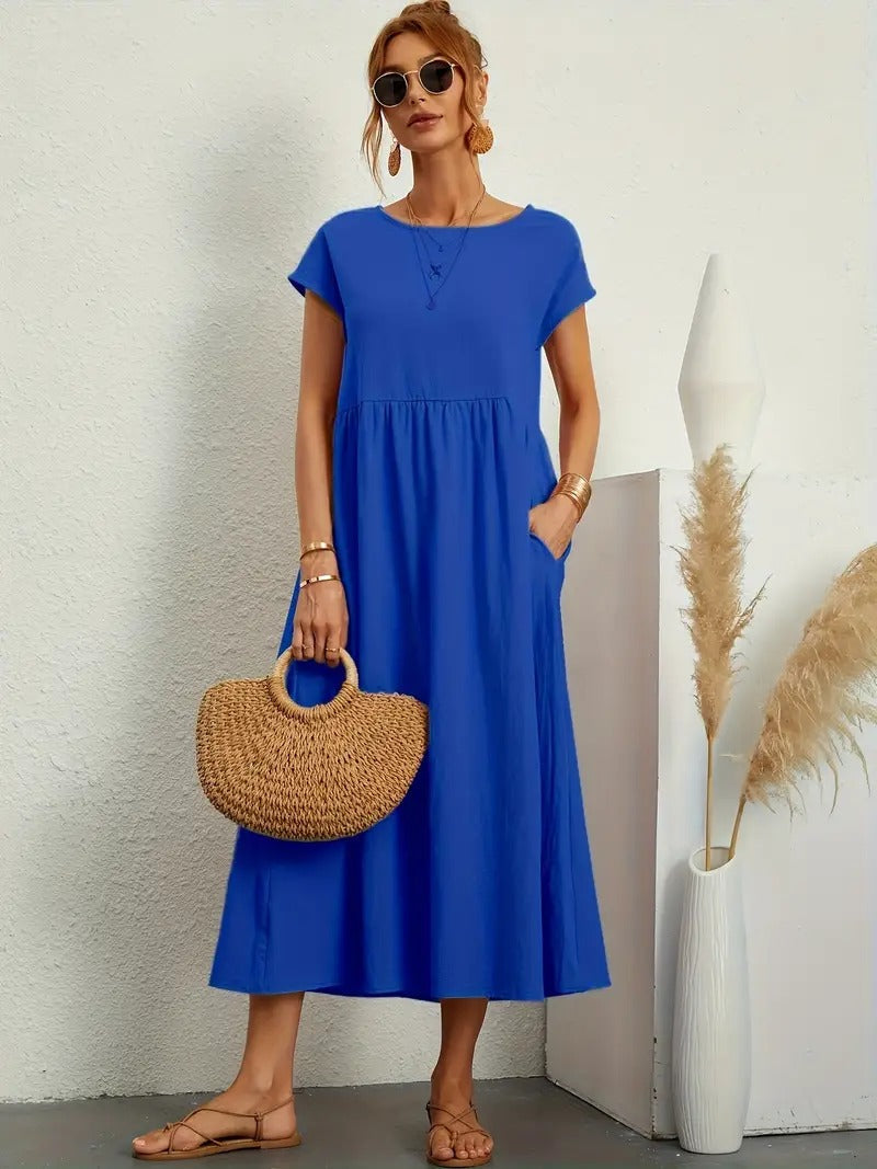 Noémie™ – Robe Longue Femme Élégante
