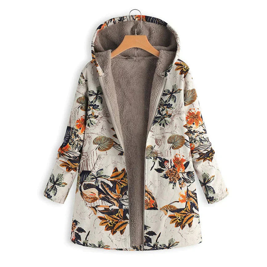 Veste Féminine imprimée Longue Manche