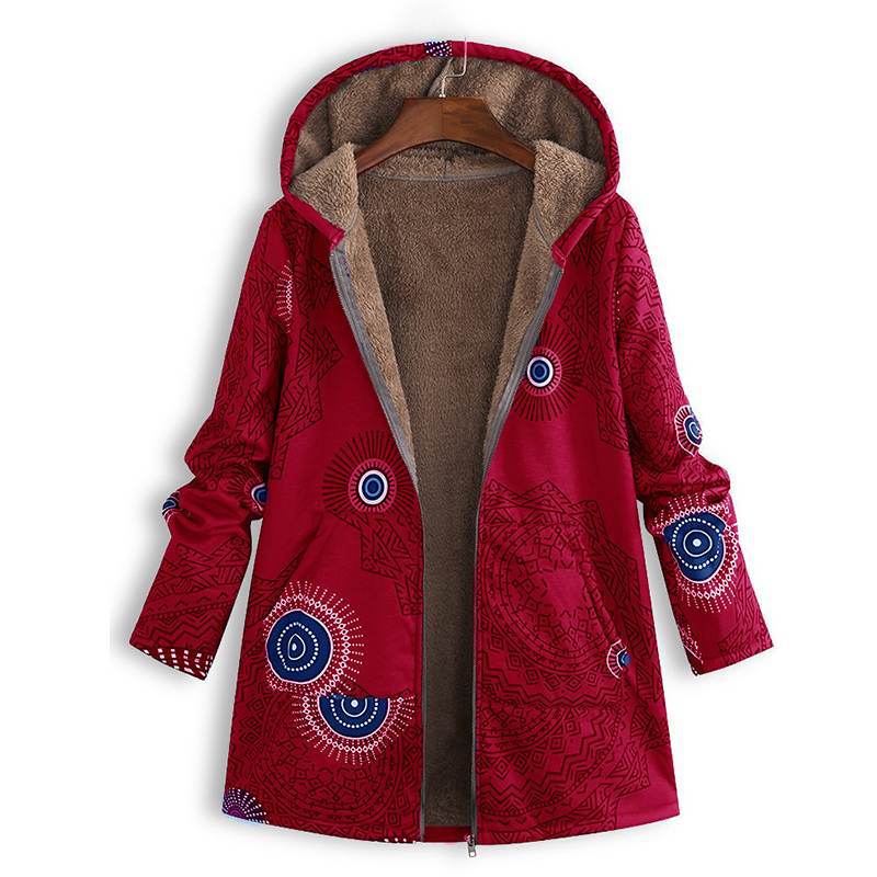 Veste Féminine imprimée Longue Manche