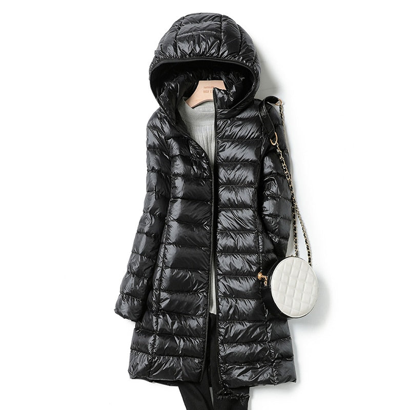 Doudoune Femme Légère et Chaude – Veste Hivernale Confortable et Élégante - LuxeStyle