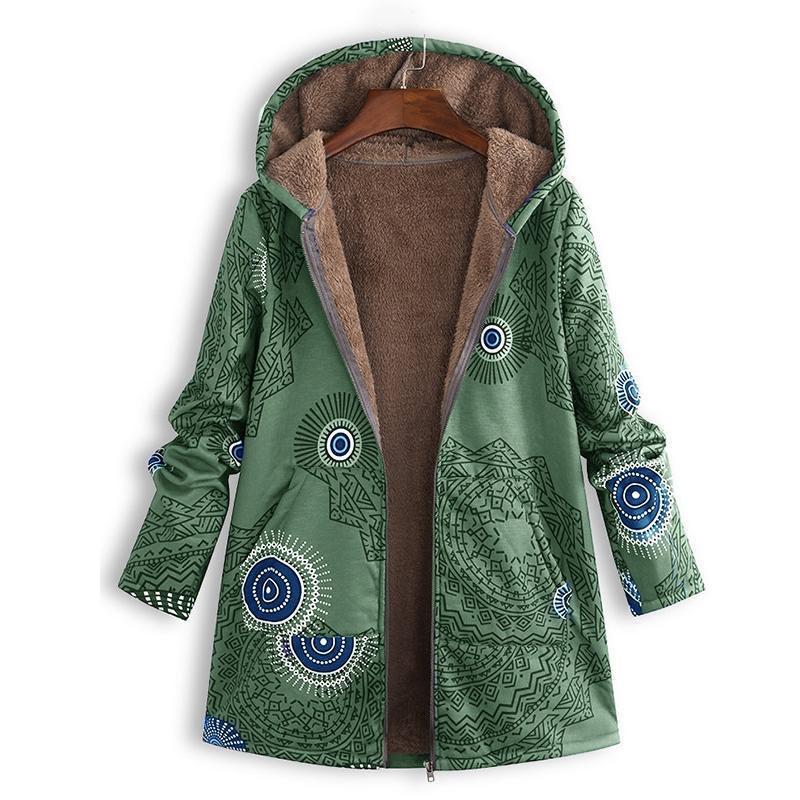 Veste Féminine imprimée Longue Manche