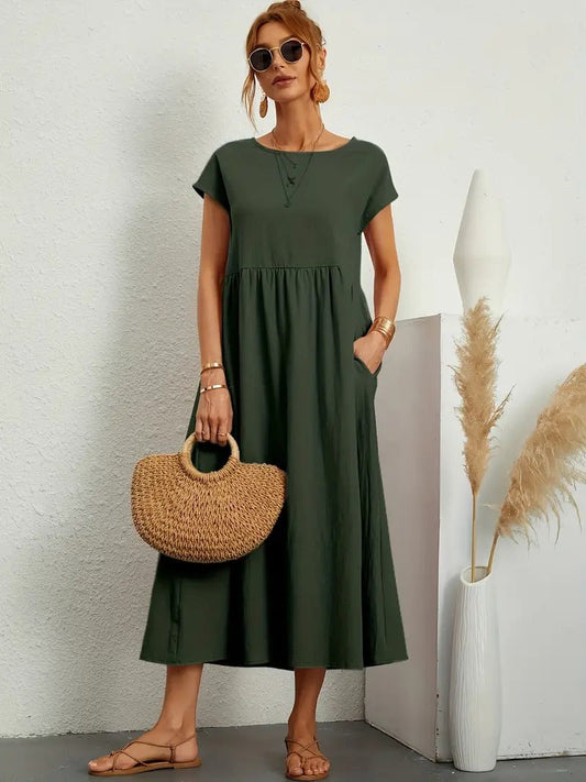 Noémie™ – Robe Longue Femme Élégante