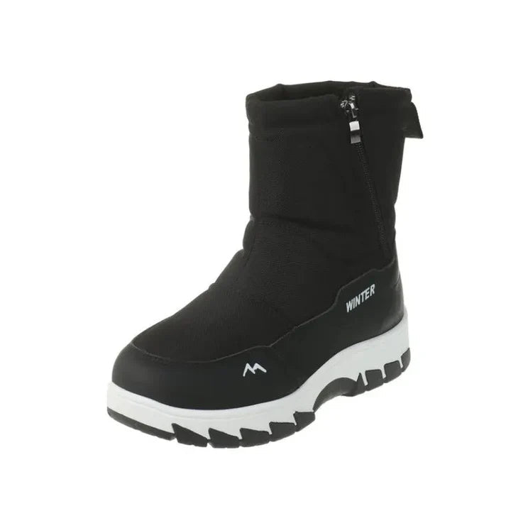 Bottes Chaussures Femmes Confort Fermeture Éclair