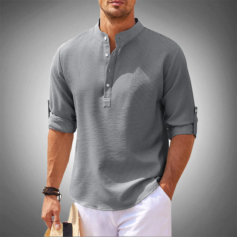 Chemise Homme Classe Stylo Rétro