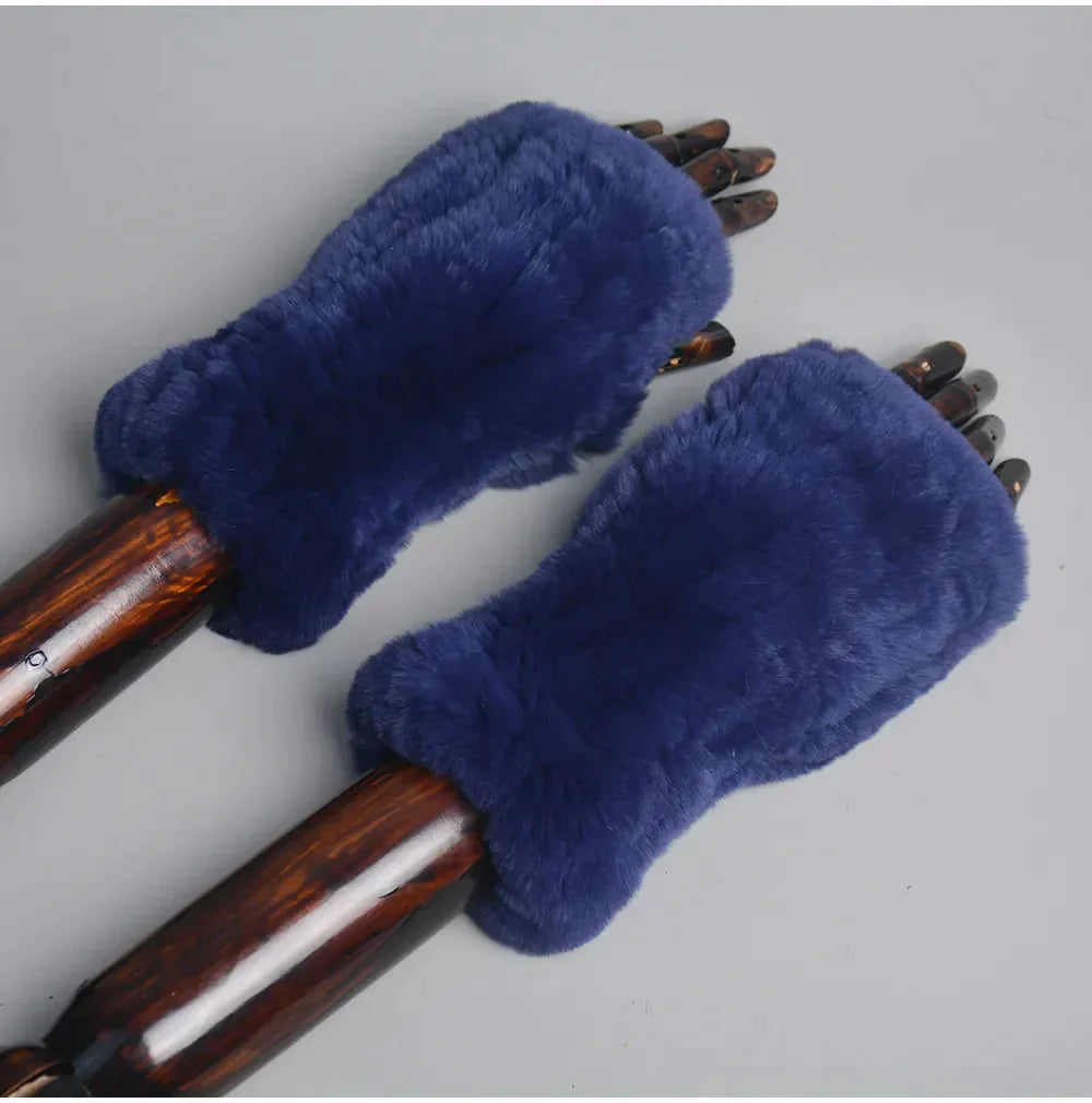 Gants Manchots Femmes Hiver Chauds pour Tous les Jours