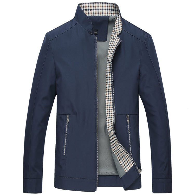 Veste Bomber Élégante Taille Fine pour Homme