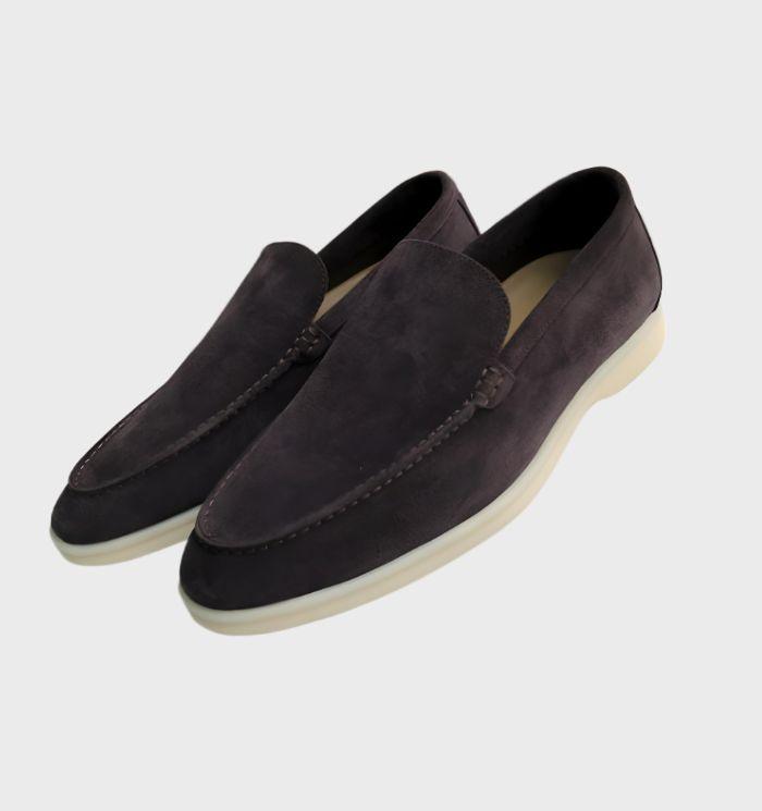 Mocassins Cuir Beige Homme Classique