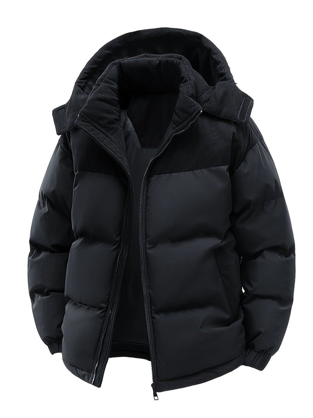 Veste Doudoune Hiver Féminine avec Capuche Détachable
