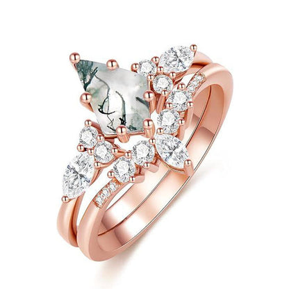 Bague Élégante avec Pierre Précieuse pour Femme