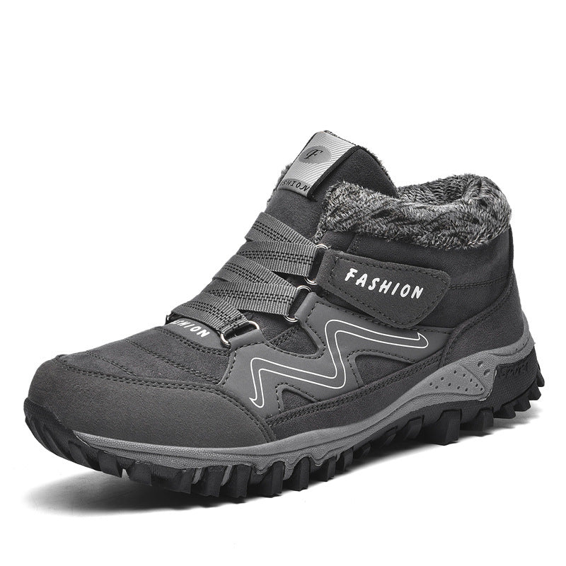 Bottines Confortables Hiver avec Doublure Chaude