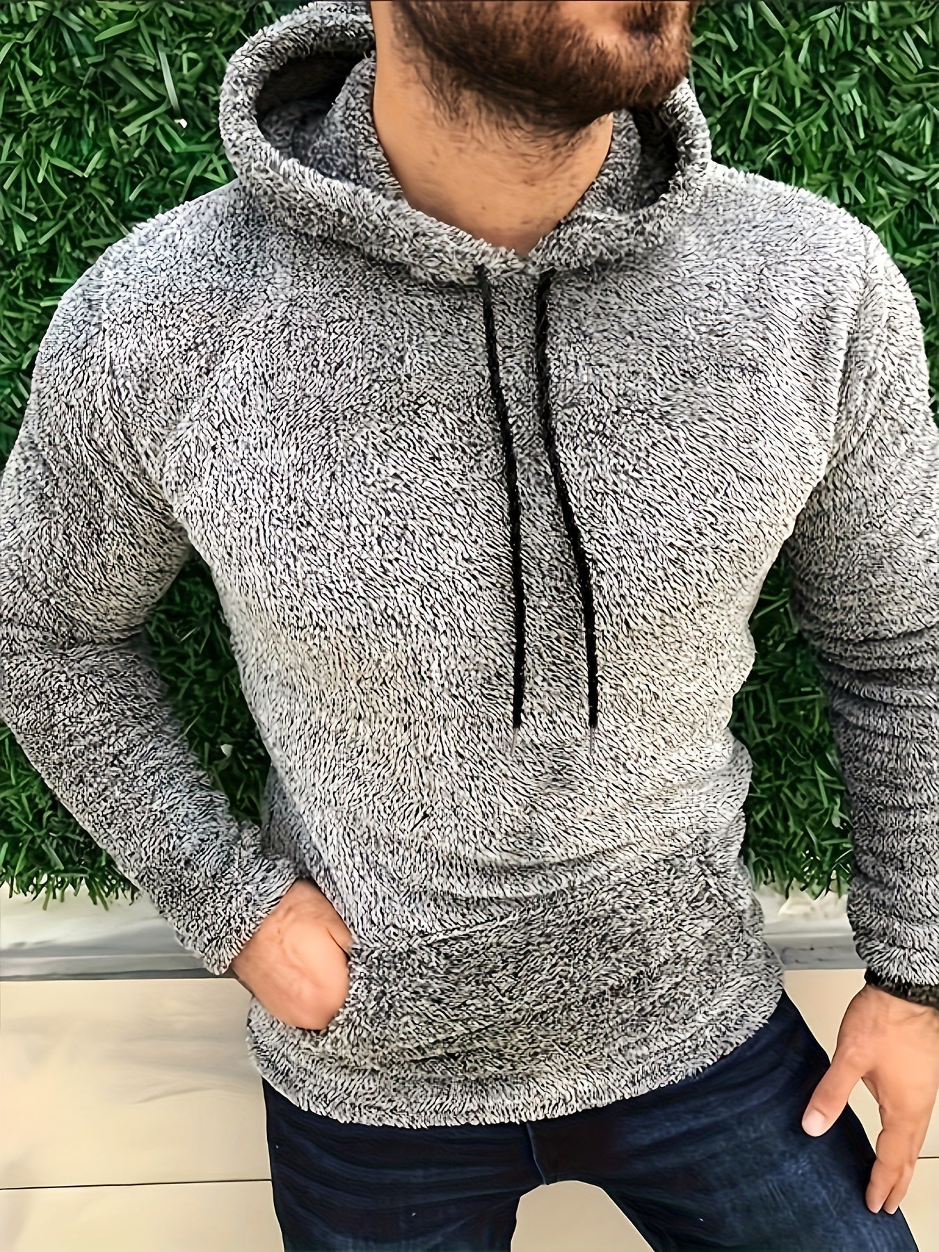Sweat à capuche épais pour homme | Douillet hiver