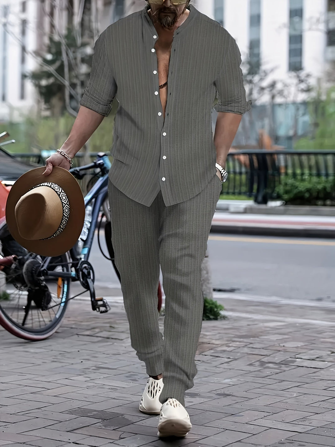 Costume Homme Taille Parfaite Élégant