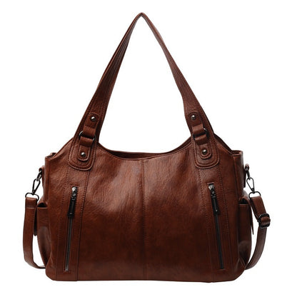 Sac à Main Chic en Cuir pour Femme avec Poches Pratiques