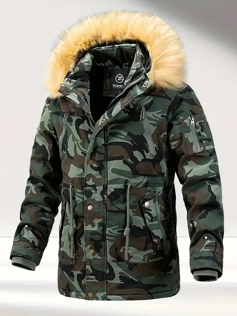 Veste Hiver Militaire Étanche pour Homme