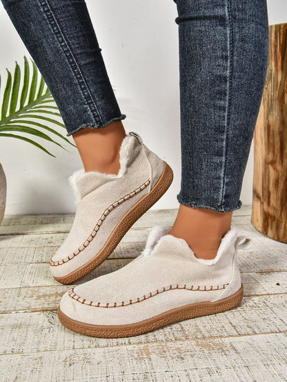 Chaussons Femmes Douillets et Chaude Mode