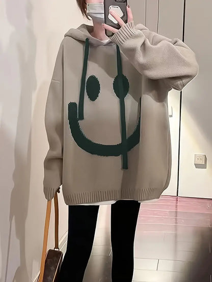 Sweat à Capuche Manches Longues Coloré pour Homme