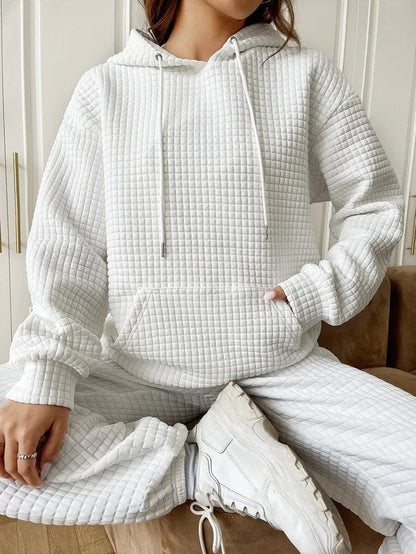 Sweat À Capuche Matelassé Pour Femme | Manches Longues