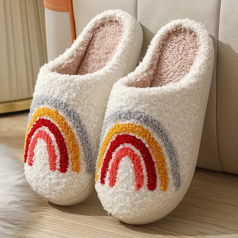 Chaussons Colorés Douillets pour Femmes - LuxeStyle