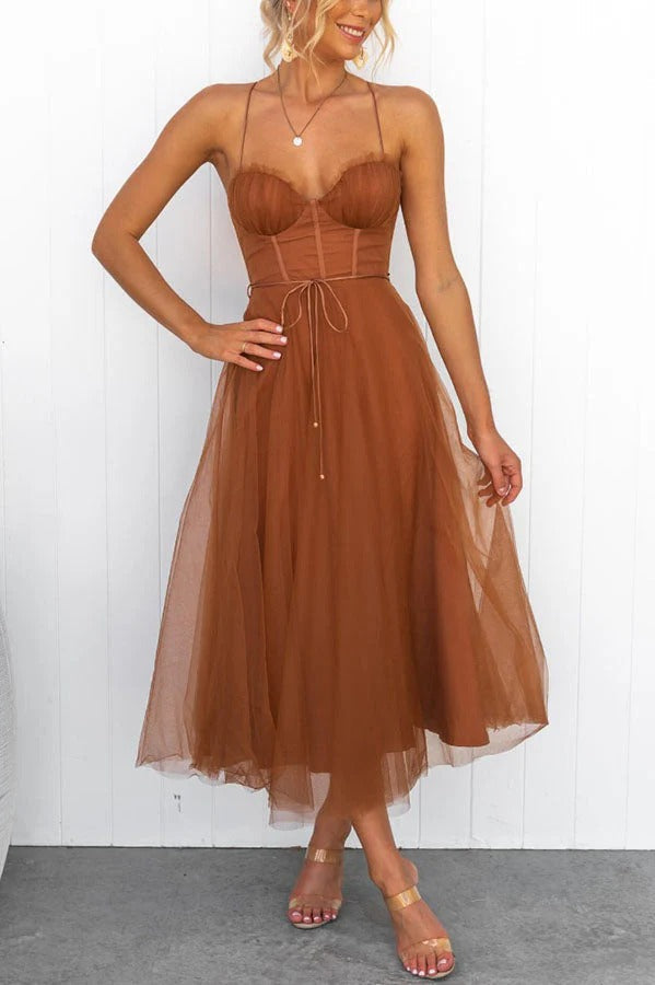 Robe de Soirée Élégante pour Femme en Tissu Léger - LuxeStyle