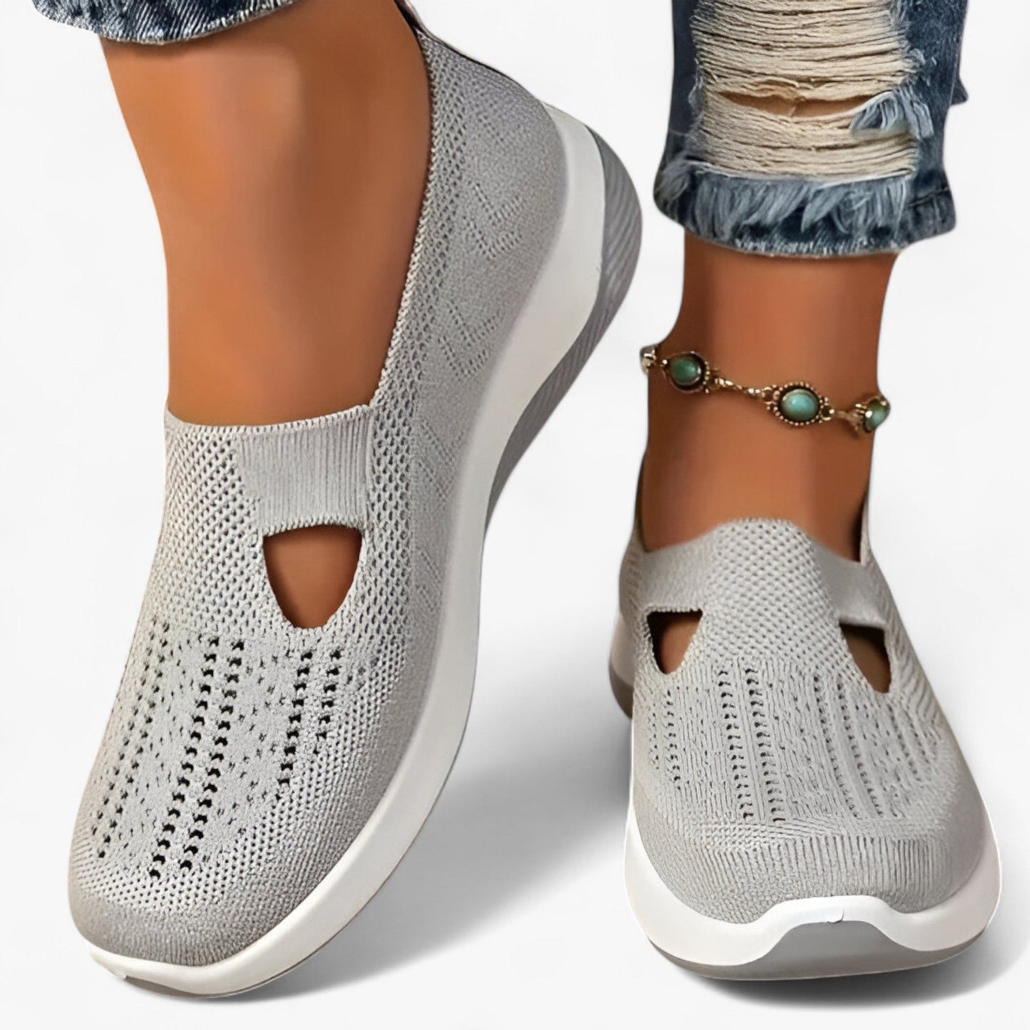 Chaussures féminines légères avec semelle souple et style élégant