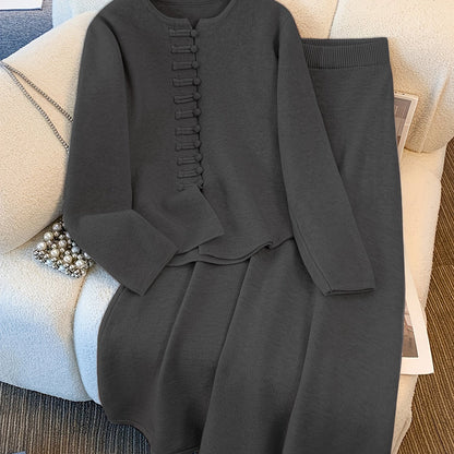 Costume Femme Hiver 2 Pièces Élégant