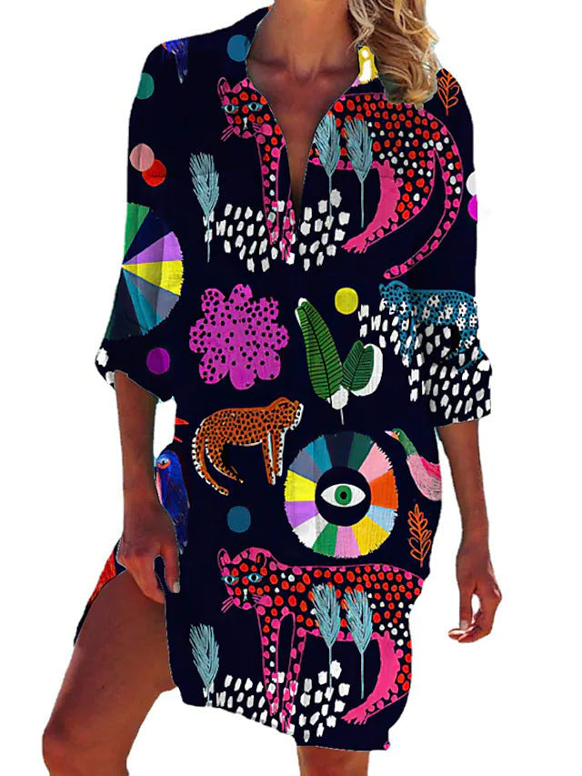 Robe de Plage Légère Été Femme
