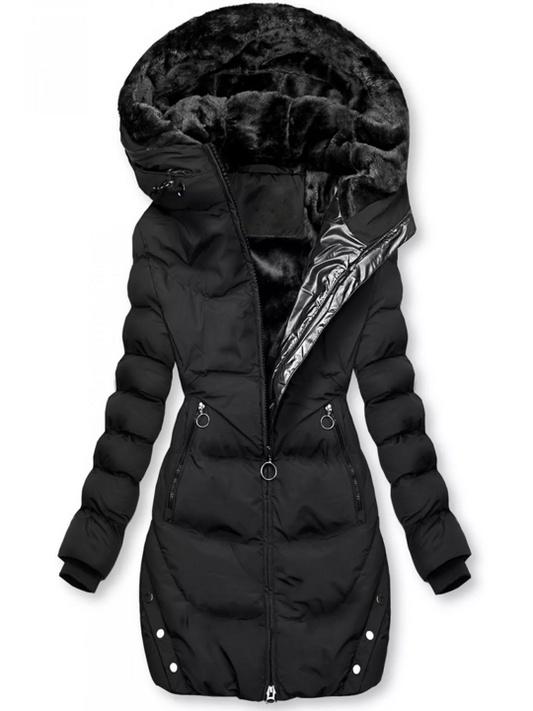 Veste Hiver Douillette avec Peluche Intérieure pour Femme | Parfaite pour le Froid - LuxeStyle