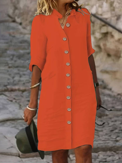 Robe Femme Chic Décontractée avec Coupe Droite et Confort Optimal