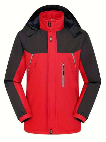 Veste à Capuche Étanche pour Hiver