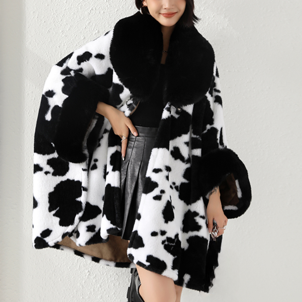 Cape Femmes Grande Taille Hivernale