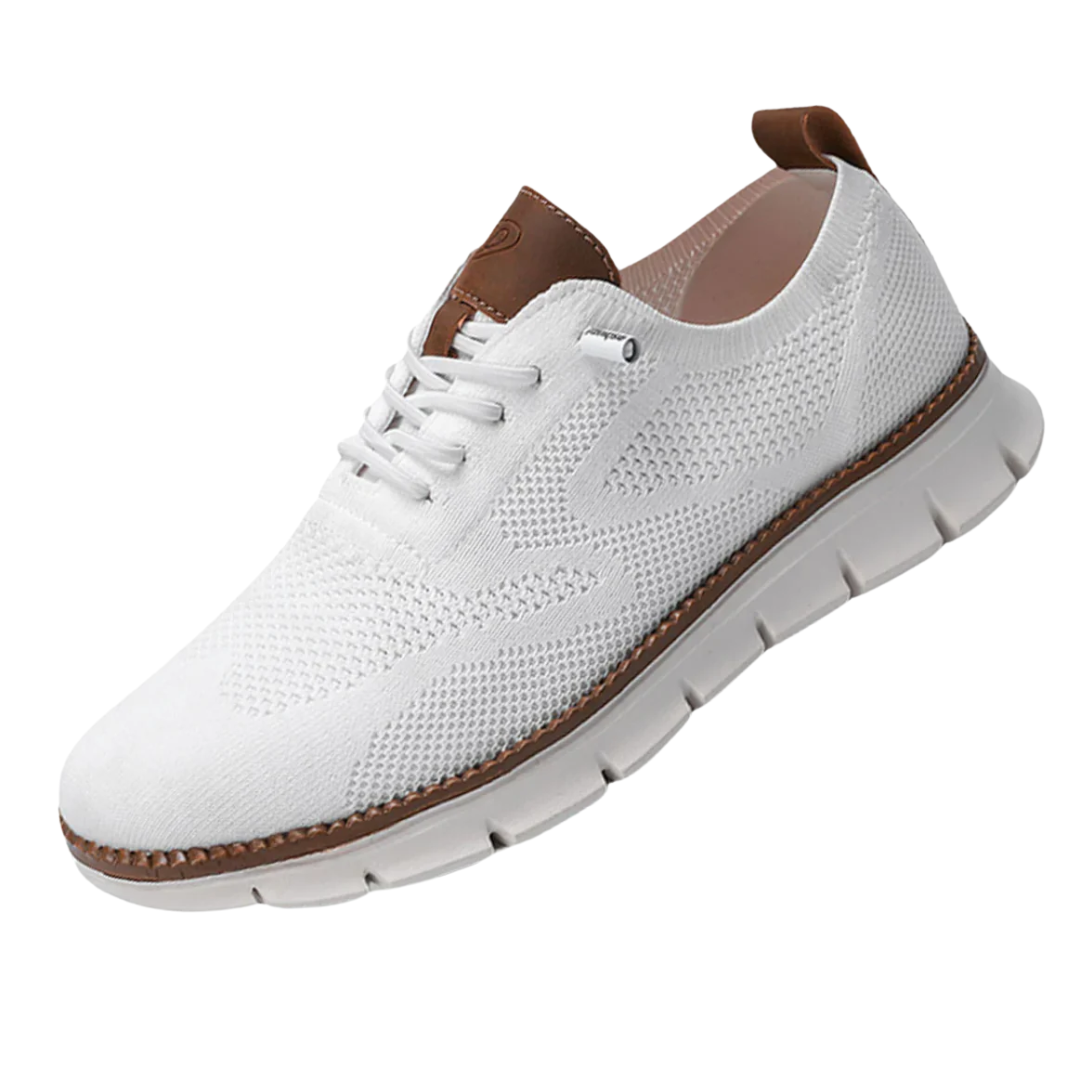 Chaussure running homme léger beige