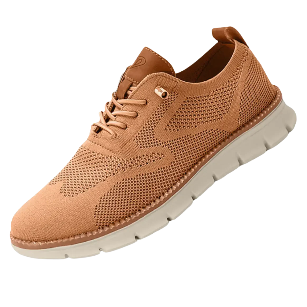 Chaussure running homme léger beige