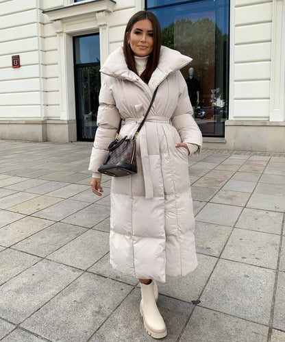 Manteau d'hiver épais pour femme | Parka féminine longue