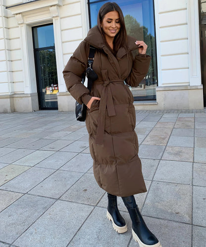 Manteau d'hiver épais pour femme | Parka féminine longue