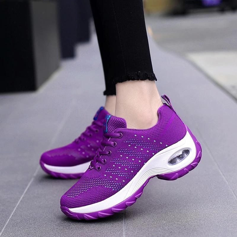Baskets Femmes Confort Bleu Marine