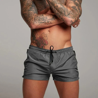Short de Bain Homme Élégant avec Ceinture Réglable