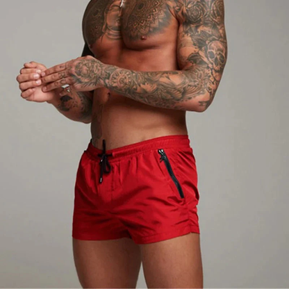 Short de Bain Homme Élégant avec Ceinture Réglable