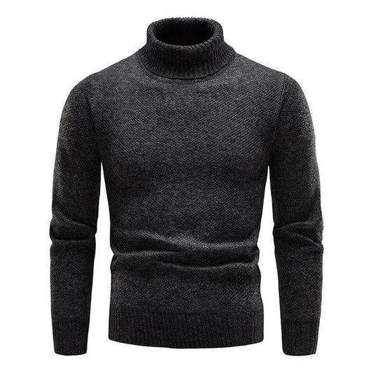 Pull Homme Col Roulé Chaud Hiver - LuxeStyle