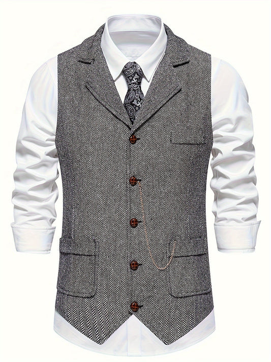 Gilet chic homme décontracté - LuxeStyle