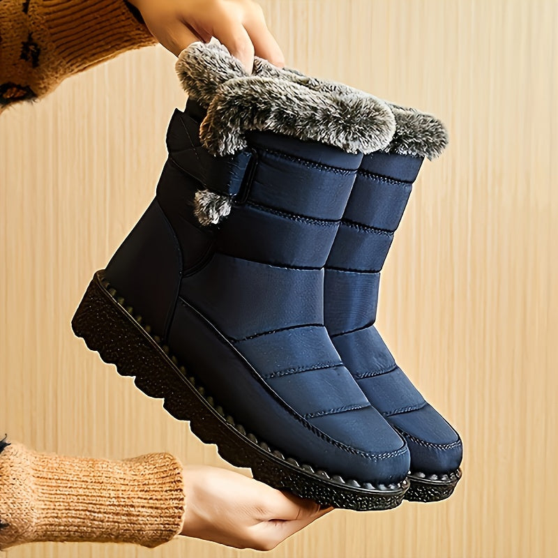 Bottes Hiver Femmes Imperméables et Confortables