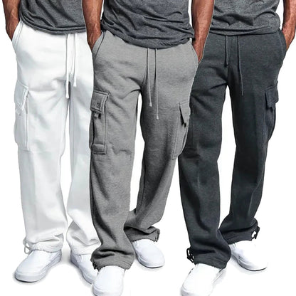 Pantalon de sport homme pratique avec poches côté - LuxeStyle
